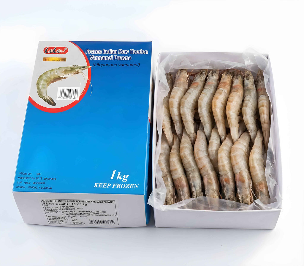 Unpeeled Prawns