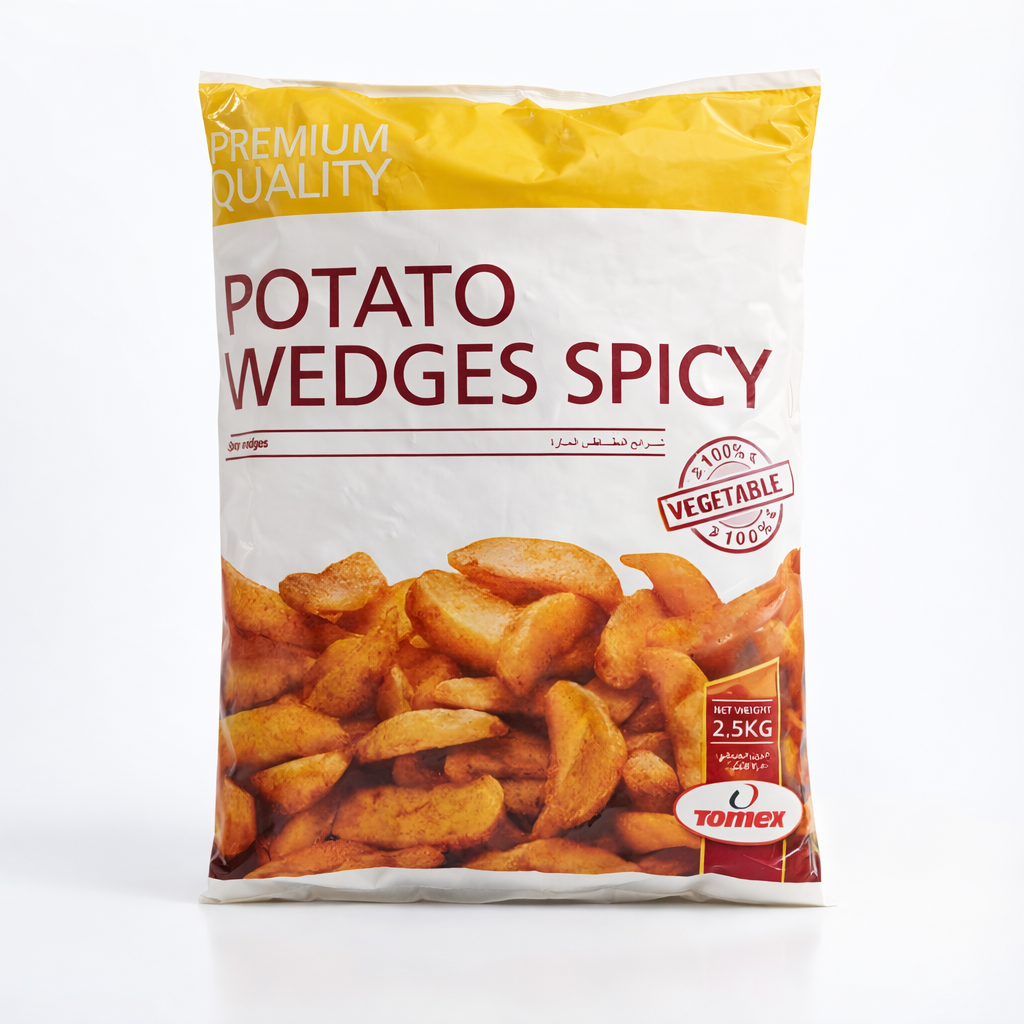 Potato Wedges Spicy - Tasty Trails