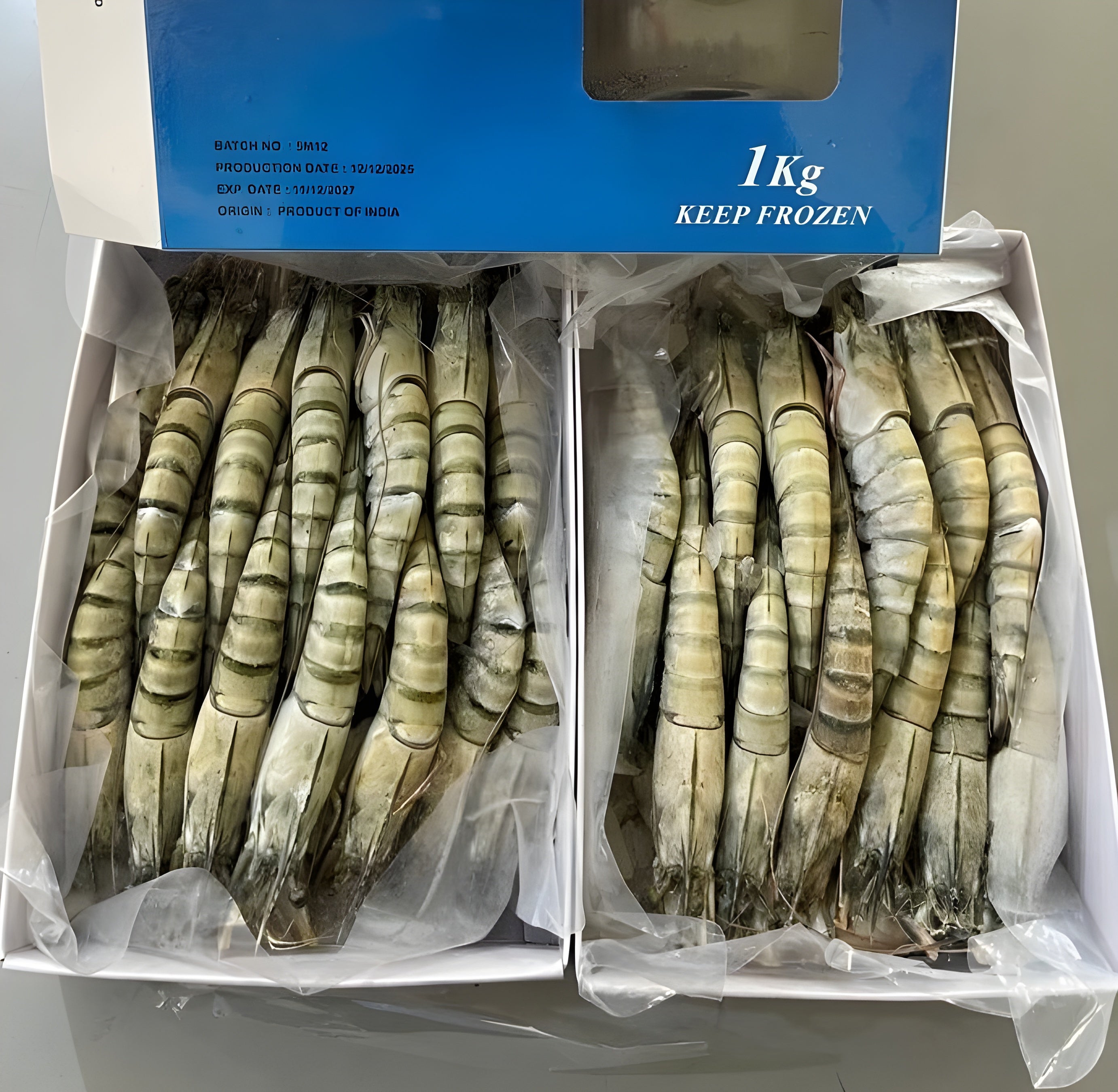 Unpeeled Prawns